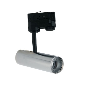 Immagine di Proiettore Orientabile Rocket Cromo Led 7w 3000K 4000K Per Binari Trifase Rail Intec