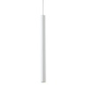 Immagine di Sospensione Cilindro Bianco Con Adattatore Per Binario Trifase Oboe Intec Light