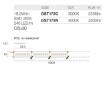 Immagine di Strip Led Dimmerabile 19,2w/mt DC24V 3000K 4000K CRI90 GST172 Gea Led