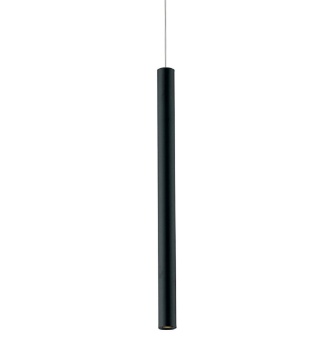Immagine di Sospensione Oboe Cilindro Nero Con Adattatore Per Binario Trifase Intec