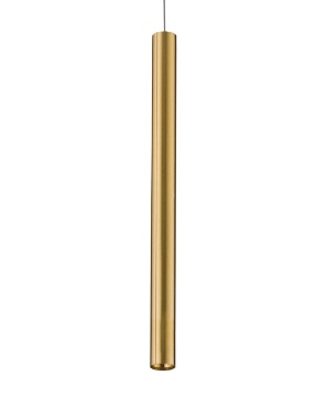 Immagine di Sospensione Oboe Cilindro Sottile Oro Per Binario Trifase Intec