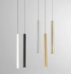 Immagine di Sospensione Cilindrica Cromo Led Oboe Per Sistema Binario Trifase Intec