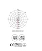 Immagine di Sospensione Cilindrica Cromo Led Oboe Per Sistema Binario Trifase Intec