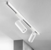 Immagine di Proiettore Orientabile Jet Alto Lumen Led CCT 20w Per Binario Trifase Intec