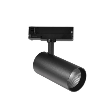 Immagine di Proiettore A Binario Trifase Jet Alto Lumen Luce Orientabile Led 40w 3000k-6500k 38° Intec