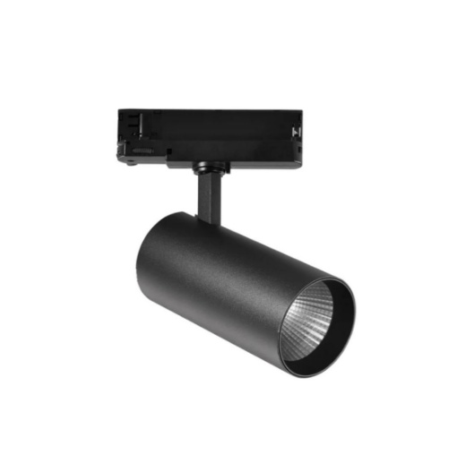 Immagine di Proiettore A Binario Trifase Jet Alto Lumen Luce Orientabile Led 40w 3000k-6500k 38° Intec