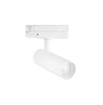 Immagine di Proiettore Plane Led 20w Bianco-Nero Orientabile Per Sistema A Binario Trifase Intec