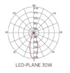 Immagine di Proiettore Cilindro Led 30w Plane Bianco-Nero Orientabile Per Binari Trifase Intec
