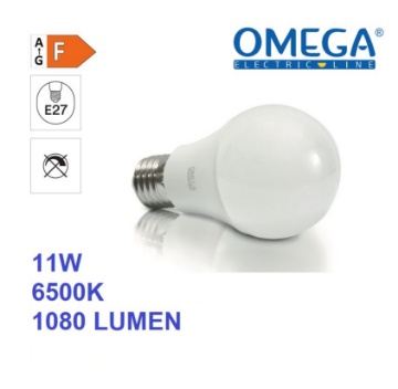 Immagine di Lampadina LED E27 Goccia A60 Pax Light 11W 6500K Luce Fredda GB Trade