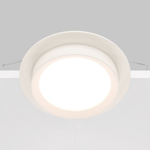 Immagine di Faretto Led Gx53 Da Incasso Rotondo Bianco 110mm Hoop Maytoni
