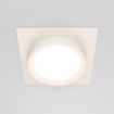 Immagine di Faretto Incasso Quadrato Bianco Led Gx53 110mm Hoop Maytoni