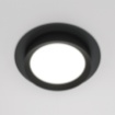 Immagine di Faretto Led Gx53 Incasso Rotondo Nero 110mm Hoop Maytoni