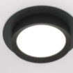 Immagine di Faretto Led Gx53 Incasso Rotondo Nero 110mm Hoop Maytoni