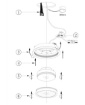 Immagine di Faretto Led Gx53 Da Incasso Rotondo Bianco 110mm Hoop Maytoni
