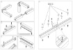 Immagine di Profilo Nero 2 Metri Per Strip Led Max 30mm Brasilia GBRPN2 Gea