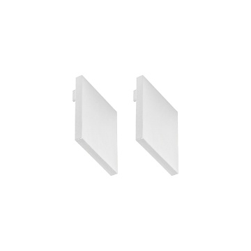 Immagine di Tappi Chiusura Per Profilo Brasilia Bianco 2 Pz Gea Led