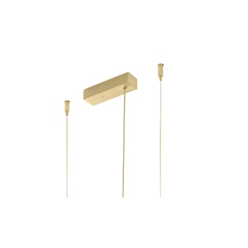 Immagine di Kit Sospensione Per Profili Gea Led Oro Per Alimentatore In Remoto
