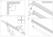 Immagine di Profilo Angolare 2mt Bianco Per Strip Led 10 mm Avana Gea