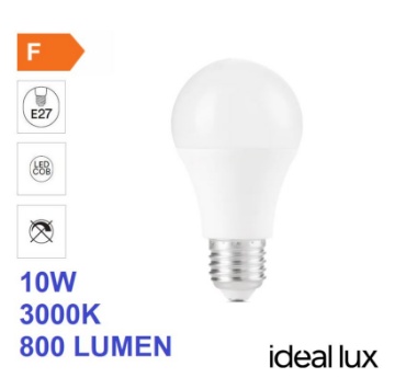 Immagine di Lampadina E27 Power Goccia Led 10w 3000K 800 Lumen Ideal Lux