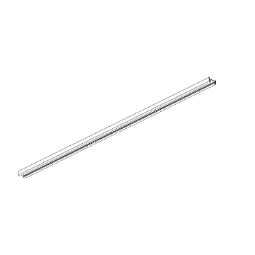 Immagine di Binario Elettrificato Monofase 230v Bianco 1mt Top Light