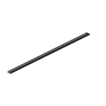 Immagine di Binario Elettrificato Monofase 230v Nero 1Mt Top Light