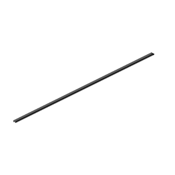 Immagine di Binario Monofase Alimentazione Diretta 230V Nero 2Mt Top Light
