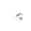 Immagine di Giunto Angolare Elettrificato Bianco Per Binario Monofase Top Light