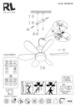 Immagine di Ventilatore 6 Pale Da Soffitto Bianco Con Luce Led CCT 8w Lund Trio
