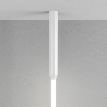 Immagine di Scatola Cilindrica Bianca Per Driver Sistema Tubo LED Xloop 18mm Arelux Redo