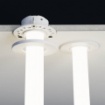 Immagine di Supporto Con Cornice Per Incasso Controsoffitto Strip Led Xloop 18mm Arelux Redo