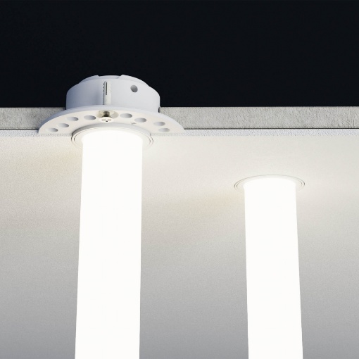 Immagine di Supporto Incasso A Scomparsa Per Fissaggio Strip Led Xloop 18mm Arelux Redo