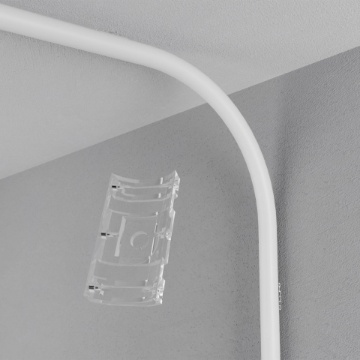 Immagine di Staffetta Fissaggio Parete Soffitto Per Strip Led Xloop 18mm Arelux Redo