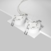 Immagine di Faretto Incasso Doppio Bianco Led Gx53 Hoop Maytoni
