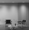 Immagine di Faretto Incasso Doppio Bianco Led Gx53 Hoop Maytoni