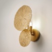 Immagine di Lampada Da Parete Decorativa Metallo Traforato Oro Lovetann Maytoni