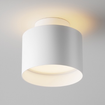 Immagine di Plafone Soffitto Cilindro Led 12w 3000k Doppia Luce Planet Bianco Maytoni