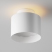Immagine di Plafone Soffitto Cilindro Led 12w 3000k Doppia Luce Planet Bianco Maytoni