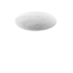 Immagine di Plafoniera Vetro Rotondo 60cm Decoro Oro Argento Jelly Top Light