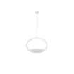 Immagine di Lampada A Sospensione Cucina Boccia Vetro Bianco Latte 42cm Casper Top Light