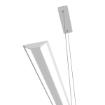 Immagine di Lampadario Profilo Led Bianco Da Ufficio 42w Switch 3000k-6500k Malika Top Light