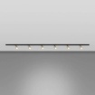 Immagine di Kit Binario Monofase 2mt Con 6 Faretti Orientabili GU10 Top Light Yari