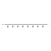 Immagine di Kit Binario Monofase 3mt Con 8 Faretti Orientabili Gx53 Nemo Top Light