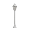 Immagine di Paletto Giardino Bianco Classico 110cm In Resina IP55 Asti Top Light