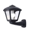 Immagine di Applique Da Esterno Lanterna Nera IP55 Lerici Top Light