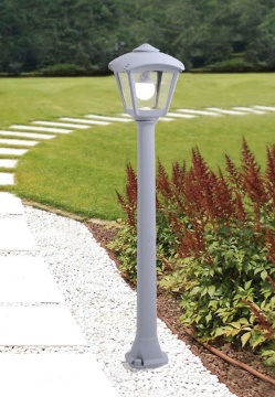Immagine di Palo Da Giardino 95 cm Grigio IP55 Lerici Top Light