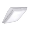 Immagine di Lampada Squadrata Grigia Da Parete Sofitto Per Esterni IP66 1xE27 Siena Top Light