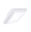 Immagine di Applique Plafoniera Da Esterno Bianca IP66 2 Luci E27 Siena Top Light