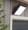 Immagine di Plafoniera Applique Da Esterno In Resina Nera IP66 Top Light Siena