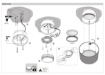 Immagine di Plafoniera Da Esterno Tonda Grigia 16cm Con Lampadina Led Gx53 Pisa Top Light