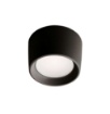 Immagine di Faretto Esterni Nero Da Soffitto 16cm Led Gx53 IP55 Pisa Top Light